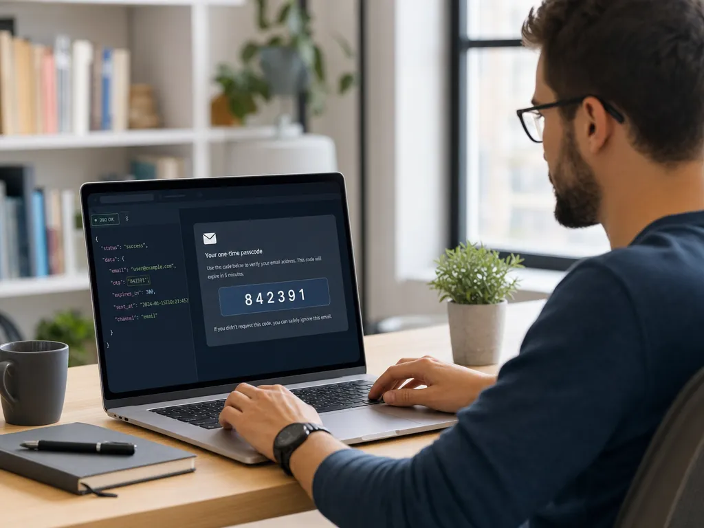 Email Verification API: Receive Email OTP Codes in Code